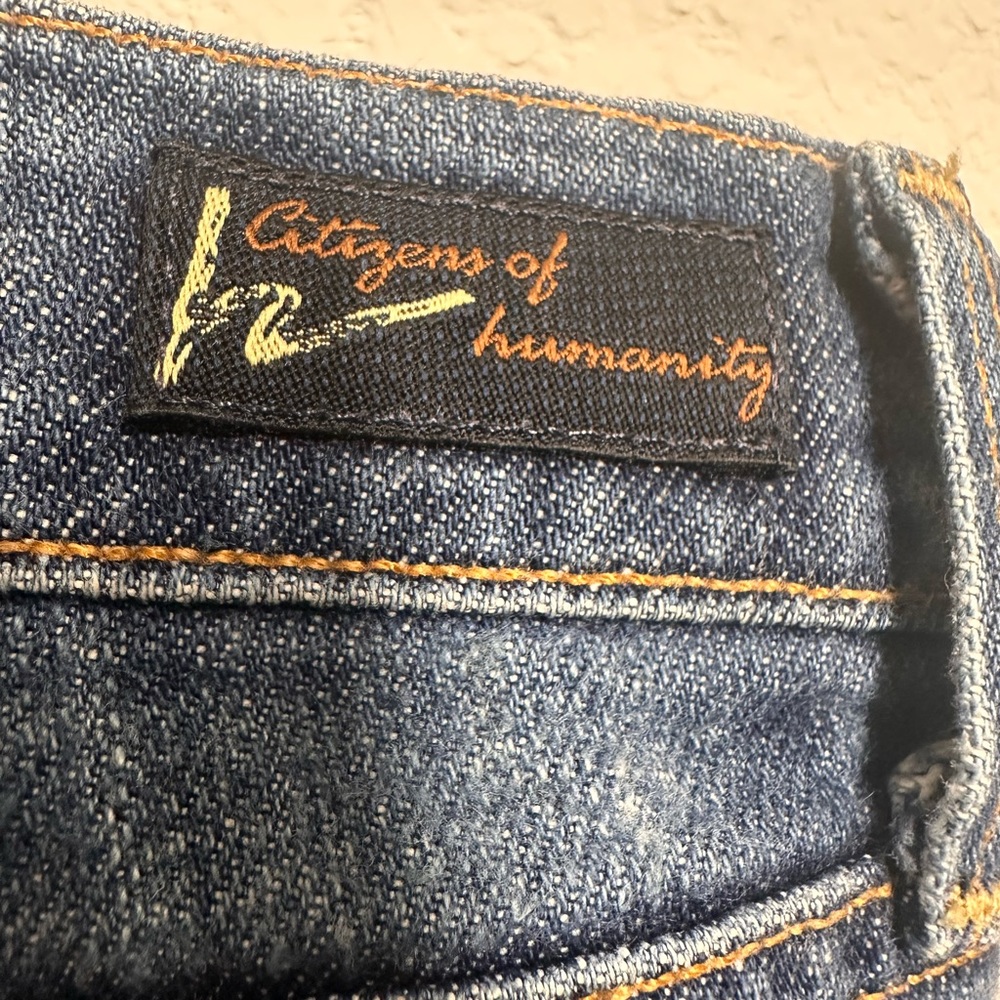 Citizens Of Humanity Blue Flare & Wide Leg Jeans - Picture 7 of 12